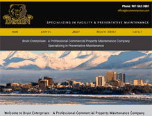 Tablet Screenshot of bruinenterprises.com